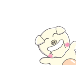 Piglet!! sticker #7909714