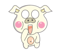 Piglet!! sticker #7909716
