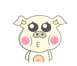 Piglet!! sticker #7909718