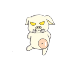 Piglet!! sticker #7909719