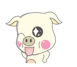 Piglet!! sticker #7909720