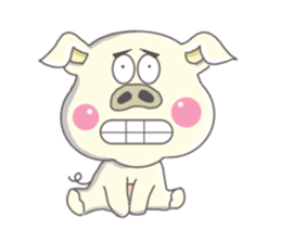 Piglet!! sticker #7909727