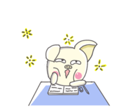 Piglet!! sticker #7909728