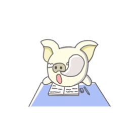 Piglet!! sticker #7909729