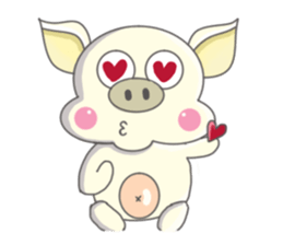 Piglet!! sticker #7909730