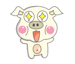 Piglet!! sticker #7909731