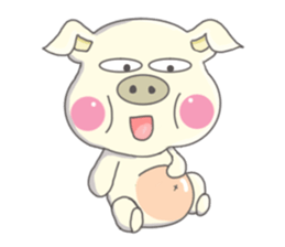 Piglet!! sticker #7909732