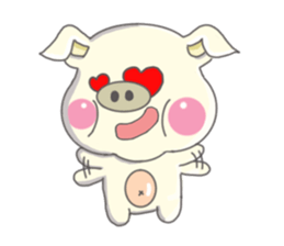 Piglet!! sticker #7909733