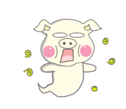 Piglet!! sticker #7909734