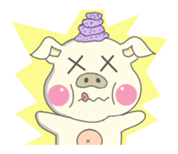 Piglet!! sticker #7909736