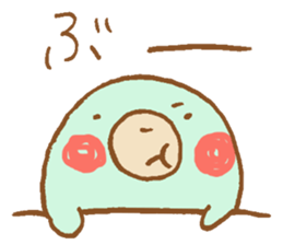 Animals of the forest to convey love sticker #7909793