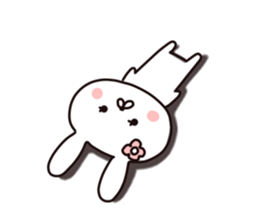 Signorina Rabbit sticker #7909915