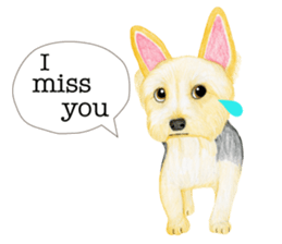 Yorkshire Terrier sticker2 sticker #7910008