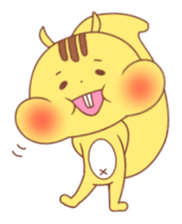 The plump squirrel2 sticker #7910185