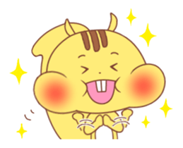 The plump squirrel2 sticker #7910197