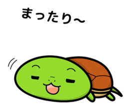 turtle and daily life sticker #7910427