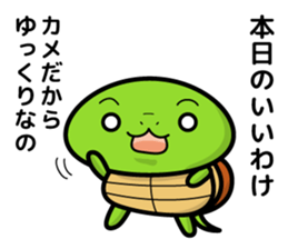 turtle and daily life sticker #7910433