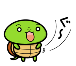 turtle and daily life sticker #7910447
