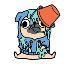 Oioi the Pug sticker #7910550