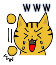Speaking cat toranosuke 2 sticker #7910790