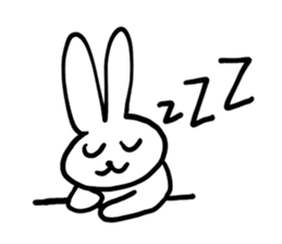 1.2.rabbit sticker #7911626