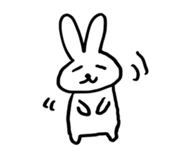 1.2.rabbit sticker #7911631
