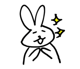 1.2.rabbit sticker #7911634