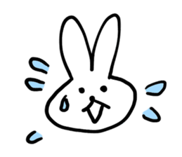 1.2.rabbit sticker #7911635