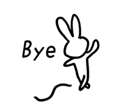 1.2.rabbit sticker #7911646