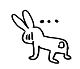 1.2.rabbit sticker #7911647