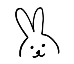 1.2.rabbit sticker #7911648