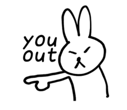 1.2.rabbit sticker #7911652