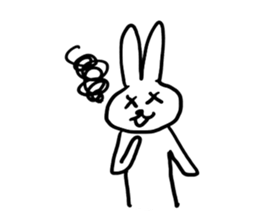 1.2.rabbit sticker #7911653