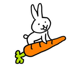 1.2.rabbit sticker #7911657