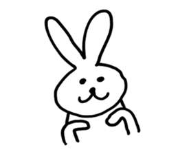 1.2.rabbit sticker #7911659