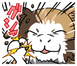 Mike of  Tyrant cat sticker #7911759