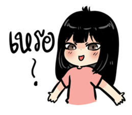 BlackHeart Girl sticker #7911908