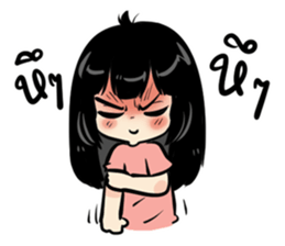 BlackHeart Girl sticker #7911915