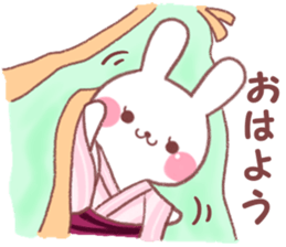 nostalgic rabbit sticker #7912070