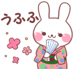 nostalgic rabbit sticker #7912072