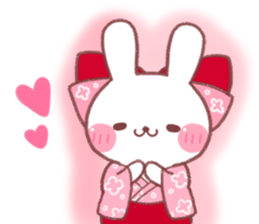 nostalgic rabbit sticker #7912080