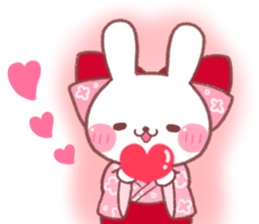 nostalgic rabbit sticker #7912081