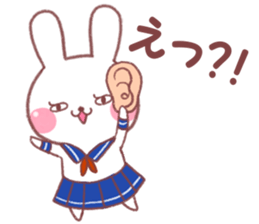 nostalgic rabbit sticker #7912094