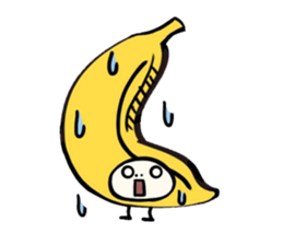 maybe banana sticker #7912192