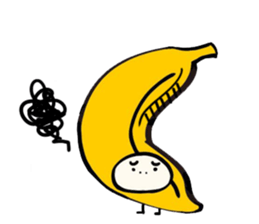 maybe banana sticker #7912200