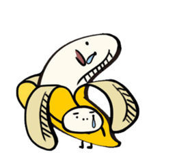 maybe banana sticker #7912201