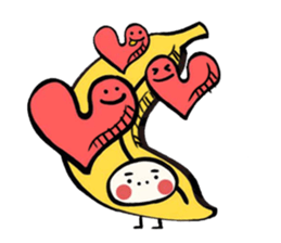 maybe banana sticker #7912209