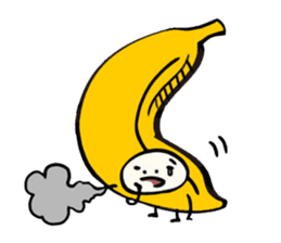 maybe banana sticker #7912216