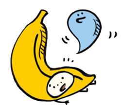 maybe banana sticker #7912218