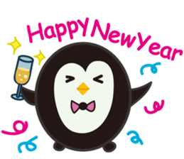 Egg Penguin&Fat Bear sticker #7912696